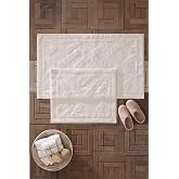 Yataş Milo Bath Mat Set - Ecru