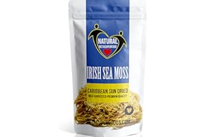METASUPERFOODS Dried Irish Sea Moss 100g | Caribbean Sea Moss | UK Made | Vegan | Wild Harvested | Non GMO | Natural Vitamins & Minerals | Dr Sebi