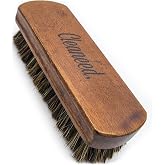Leather and Textile Brush - Very Soft - Easy Care and Cleaning - Cleaning Brush for Upholstery, Leather, Alcantara, Faux Leat