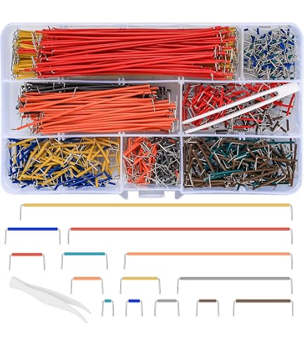 Sourcingmap Wickeldraht 30 AWG, 250 M, 8 Farben - Verzinntes Kupfer, Für Elektronik & Lötarbeiten