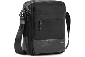 JASLEN - Sac Bandouliere Homme et Sacoche Homme Bandouliere pour un transport pratique et tendance - Découvrez notre collection pour tous vos besoins., Noir