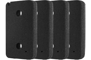 DAODEFUL 9499230 Trockner Filter Ersatz für Miele Edition 111 T8860WP T8861WP T8873WP Wärmepumpentrockner Schwammfilter Fein-Grob 220 x 130 x 30mm Sockelfilter Ersatzteile Ersatzfilter (4 Stück)