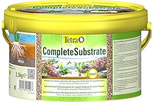 Tetra Complete Substrate - Substrato ricco di nutrienti con fertilizzante a lungo termine per piante sane, per l'allestimento di un nuovo acquario (strato di substrato), secchio da 2,5 kg