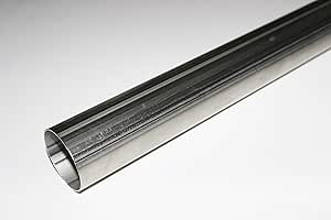 1m Edelstahlrohr 51x1,5mm V2A 1.4301 - Auspuffrohr Für Abgasanlagen