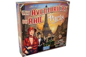 Asmodee Days of Wonder Les Aventuriers du Rail : Paris - Jeux de société - Jeux de Plateau - Jeu pour Adultes et Enfants à partir de 8 Ans - 2 à 4 Joueurs - Version française