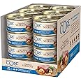 Wellness CORE Signature Selects, 24 x 79g, Flaked Skipjack Tuna & Shrimps, Wet Cat Food, Delicious Flakes in Broth, All-Natural, Grain-Free, High Meat Content, Protein-Rich, No Added Sugar