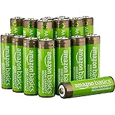 Amazon Basics 16 Pack High Capacity Rechargeable AA NiMH Batteries 2400mAh 1.2V Rechargeable Up to 400 Times Pre-charged
