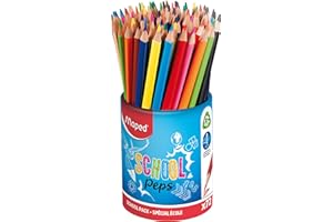 MAPED crayons couleur COLOR'PEPS triangulaire pot de 72