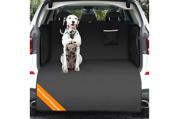 KYG Protection de Coffre Universelle avec Protection latérale - 185 x 115 x 48 cm - Couverture pour Chien XXL - Imperméable, Antidérapante, Résistante aux Rayures - pour Voiture, Break