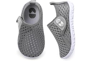 JIASUQI Toddler Water Shoes for Boys Girls Kids Quick Dry Breathable Barefoot Swim Beach Aqua Shoes for Outdoor Water Sports Pool River