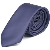 DWOY Mat Saten 6 cm Klasik Erkek Kravat