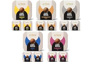 CoffeeB by Café Royal - Espresso - Espresso Forte - Ristretto - Lungo - Lungo Forte - 18 boules de chaque