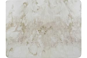 Creative Tops Zestaw podkładek „Grey Marble", klasa premium, z korkowym spodem, 30 x 23 cm, szare/białe (zestaw 6 szt.)