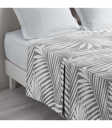 Lenzuolo Piatto In Lyocell Alix – 240x300 Cm – Stamato Fronte/Retro, Morbido E Fresco – Prodotto In Francia – Origin - 3