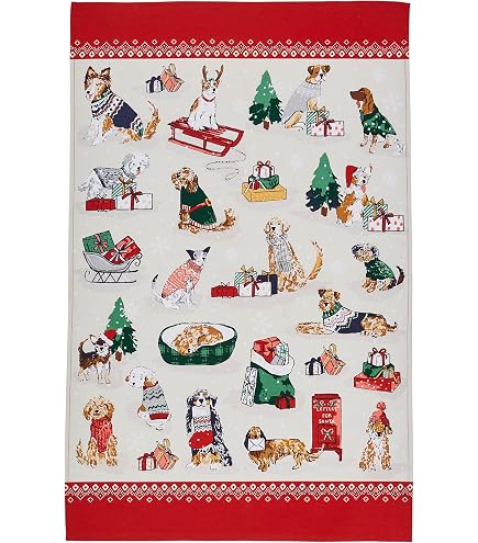 Strofinaccio Ulster Weavers 100% Cotone – Motivo Natalizio Pecora Dotty, Multicolore, 48x74 Cm