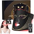LED Face Mask With Cooling Mask, Near-Infrared Light + 7 Color LED Light Therapy Mask, Anti Acne, Anti Aging, Brightening, Firming, Home Care and Beauty Equipment for All Skin Types