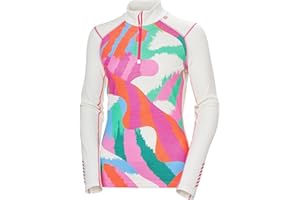 Helly Hansen Damska bluza LIFA Merino Midweight Graphic 1/2 Zip Base Layer