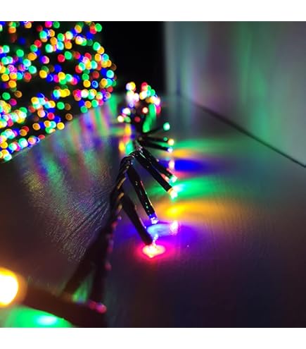 Premier Decorations SupaBrights Multi-Action 80 LED With Green Cable - Multicoloured