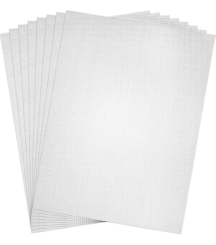 Grillage Moustiquaire Métallique Lot De 4 Grilles Acier Inox 304 - Maille 1 Mm - Anti-rongeurs Et Insectes - Pour Aérations Et Fenêtres Grille Ventilation