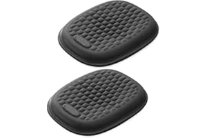 VAYDEER PROVO REST PAD ERGOMIC ERGOMIC PROTTEGGI GEL-CARMRIEGEL per scrivania, supporto per braccialetti realizzato in schiuma di schiuma di memoria per ufficio, giochi, computer, laptop, 1 paio