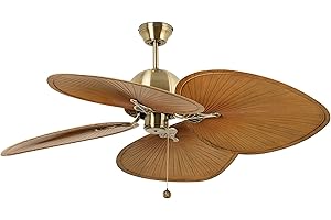 FARO BARCELONA 33352B- CUBA Ventilador de techo oro viejo