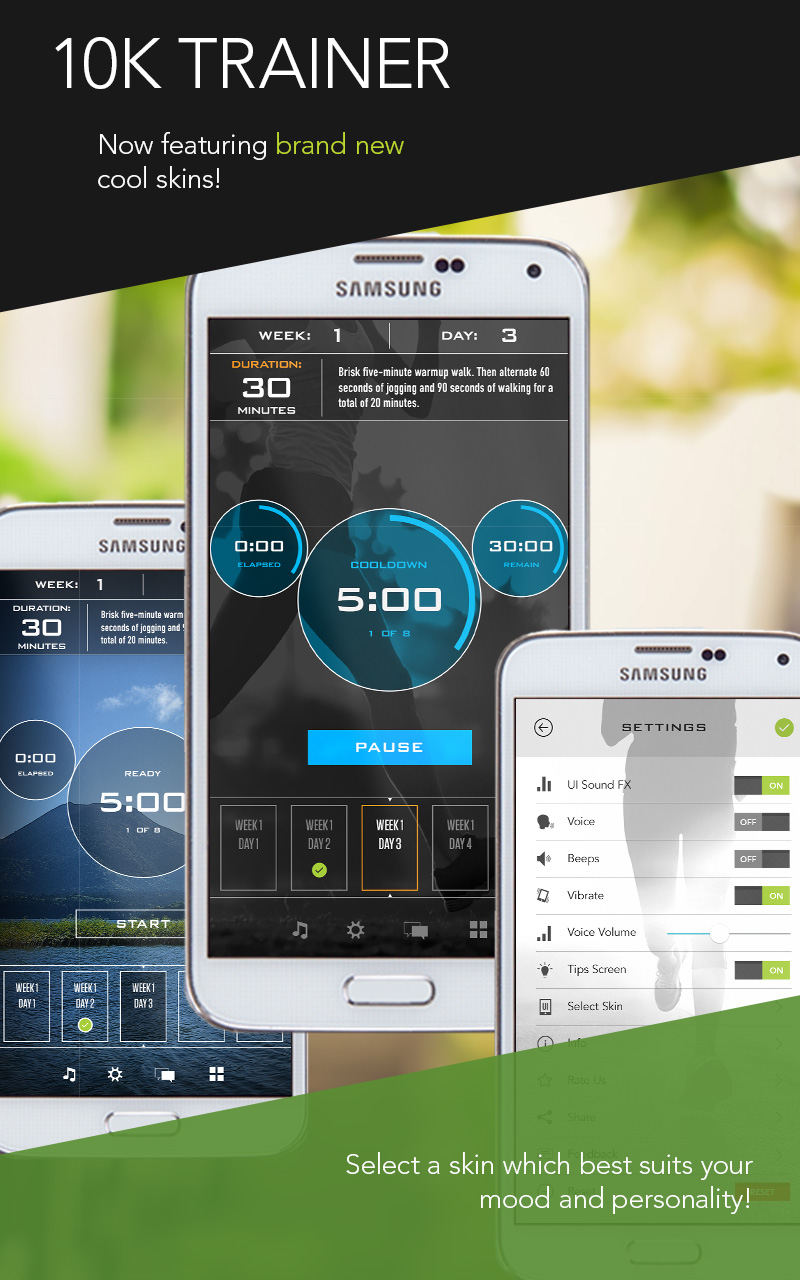 10k Runner Trainer Free Couch To 10k Amazon Co Uk Appstore For