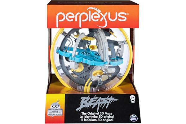 PERPLEXUS - ROMPECABEZAS PERPLEXUS BEAST: Bola Laberinto 3D con 100 Obstáculos - 6053142 - Juguetes Niños 8 años +
