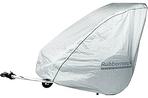 Rubberneck Pokrowiec na przyczepkę rowerową, wszystkie modele, wodoszczelny, odblaskowy materiał