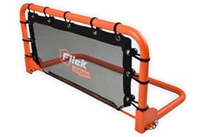 FOOTBALL FLICK FLICK Urban Mini Wall Football Rebounder - Portable Football Rebounder Net - Soccer Training Equipment Designed To Improve Your Football Training with Multi-Sport Functionality - 66cm x 31cm