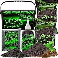 Angel-Berger Magic Baits Method Feeder Futterset Groundbait Liquid Pellets Futterkorb Futtermittel