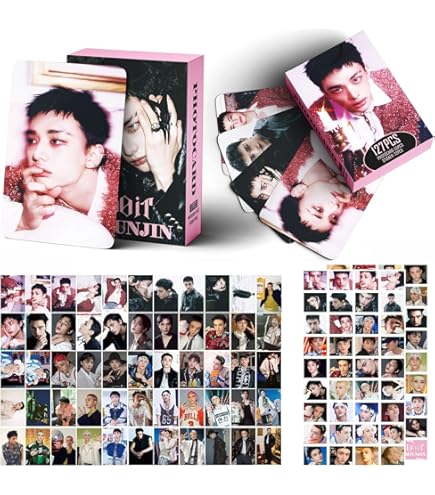 Cartoline Fotografiche Kpop SKZ Karma Photocards Stray Kids - Set Da 60 Cartoline E 32 Adesivi Con Felix, Bangchan, Hyunjin Album Stray Kids