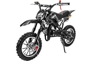 ‎ACTIONBIKES MOTORS Actionbikes Motors Crossbike Delta 49 cc | 2-Takt 49ccm Motor bis 𝟒𝟎 km/h - Motorrad - Pocket Bike - Dirt Bike - Motocross - Pocketbike - Motorsport - Dirtbike - Enduro (Schwarz)