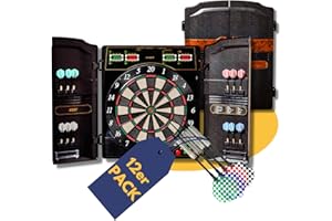 B BEST SPORTING Best Sport Oxford Cible de fléchettes électronique Mixte Adulte, Multicolore