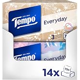 Tempo Light Box 14 Boxes 70 Wipes per Box Machine Washable