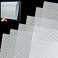 LYLIDIA 6PCS Plastic Canvas Sheets 6 Count Plastic Mesh Sheets White Plastic Needlepoint Canvas Mesh for Embroidery Crafting Knit and Crochet Projects, Cross-Stitch Canvas for Bags, 20 * 33cm