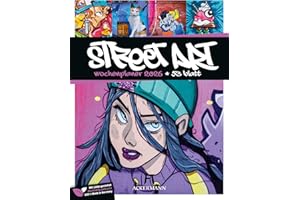 Street Art Wochenplaner Kalender 2026 | Außergewöhnlicher Graffiti-Wochenkalender im Hochformat (25x33 cm) | Straßen-Kunst | mit Sudokus und Rätseln