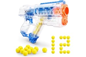 XSHOT Chaos Meteor Blaster Pack with 12 Rounds by ZURU, Dart Blaster Outdoor Toy Guns with Easy Reload & Rapid Speed for Boys, Kids and Adults aged 14+