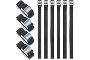 10 Stück 50cm Spanngurte Kurz,Befestigungsgurte Befestigungsriemen für Fahrrad,Gurte zum Befestigen Fahrradträger,Verstellbar