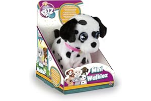 Club Petz IMC Toys 99838IM Mini WALKIEZ Dalmatian Plüsch Hund, Sortiert, Talla unica