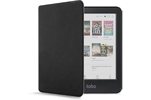 Forefront Cases Fodral för Kobo Clara Colour (Färg) och Kobo Clara BW (utkommen 2024) - Tunn, Lätt, Skydds-Fodral mid Automatisk Sömn/Väckning funktion (Skal)