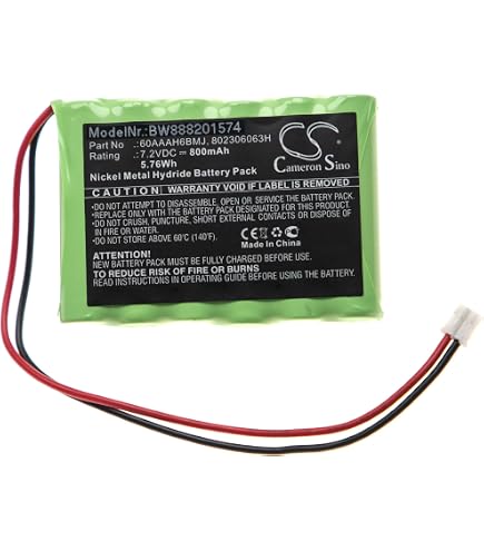 Batterie De Rechange Vhbw Pour Visonic PowerMax Complete - 7.2V 1500mAh Ni-MH - Neuf