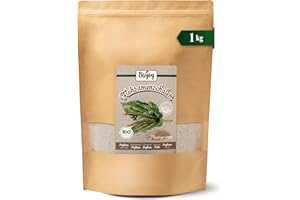 ‎BIOJOY Biojoy BIO-Flohsamenschalen (1 kg), 99% Reinheit Plantago ovata, Psyllium Husk (Plantago ovata)