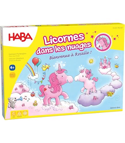 Nathan – Licornes Party – Jeu De Cartes Association & Mémoire Dès 4 Ans – Règles Simples, 2 Joueurs & Plus