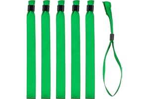 IBOO - 100 Bracelets d'Identification Vert en tissu pour événements – Fermeture en plastique pour plus de sécurité – Bracelets en satin de qualité agréable identification VIP, soirée