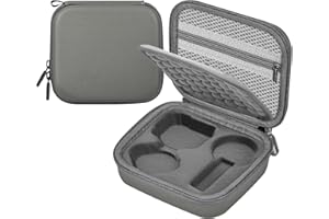 Leayjeen Insta360 GO Travel Camera Bag,Compatible with Insta360 GO 3/3S and Accessories, Dual Protection Design, Protective Bag Accessories Perfect for Outdoor Sports and Activities(Black)