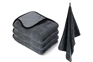 CHEPULA Sucha ściereczka do prysznicu, 3 sztuki, 40 x 60 cm, szybkoschnąca, bez smug, do samochodu