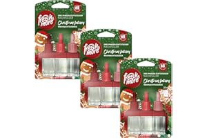 Fresh & More Nachfüller 3x 20ml Duft Christmas Bakery - kompatibel mit Febreze & Ambi Pur 3Volution Duftstecker