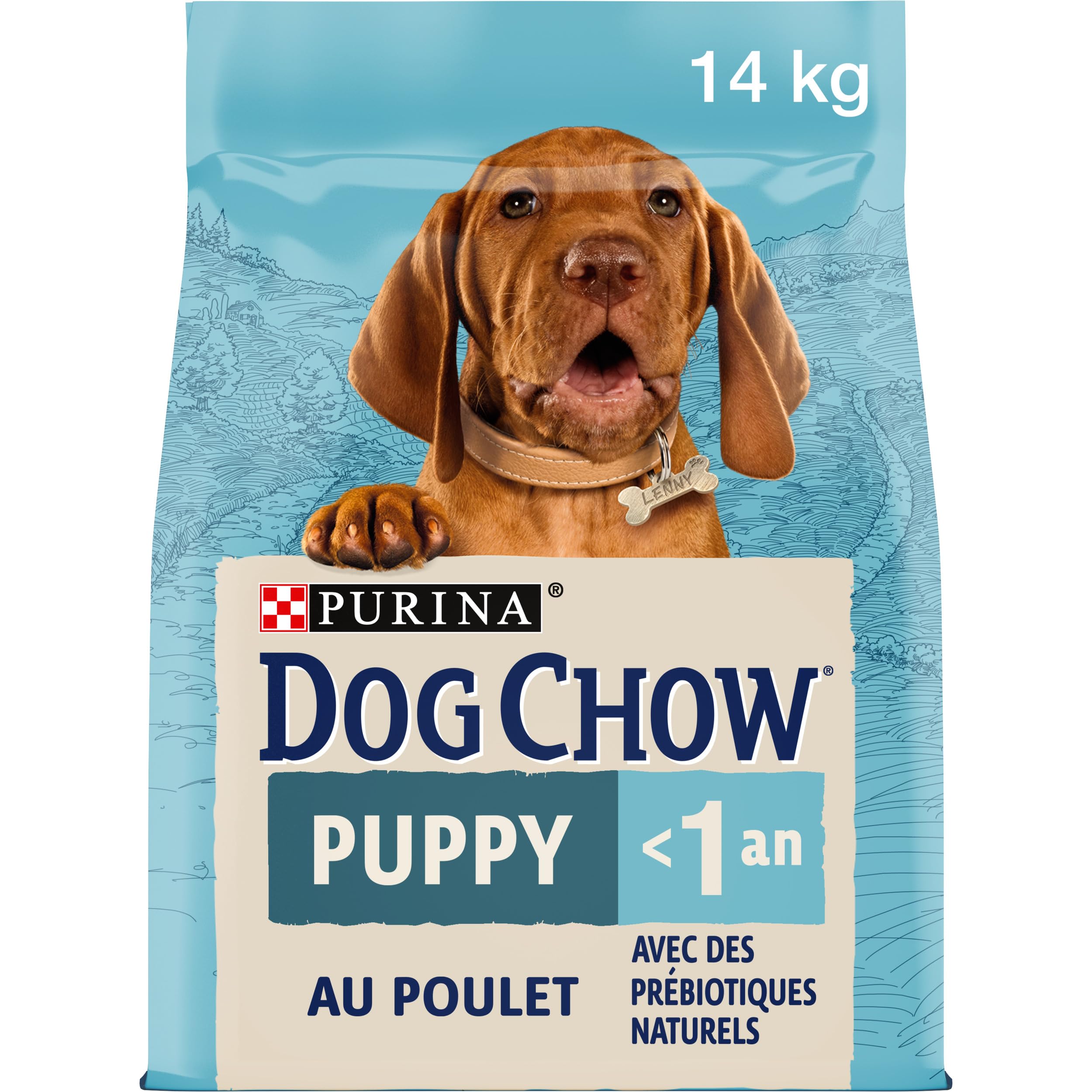 Purina Dog Chow Pienso para Perro Cachorro, Junior, Bebé con Pollo, saco de 14kg
