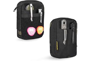 ‎VIPERADE VIPERADE VE31 EDC Pouch Mini EDC Tasche, EDC Pocket Organizer Kleine Tasche Organize, Mini Admin Pouch mit Klettverschluss für Camping, Buschhandwerk/Reisen/Wandern