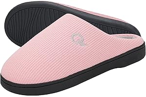 Mishansha Zapatillas de Casa Mujer Hombre Memory Foam Cálido Cómodas Unisex Invierno Pantuflas